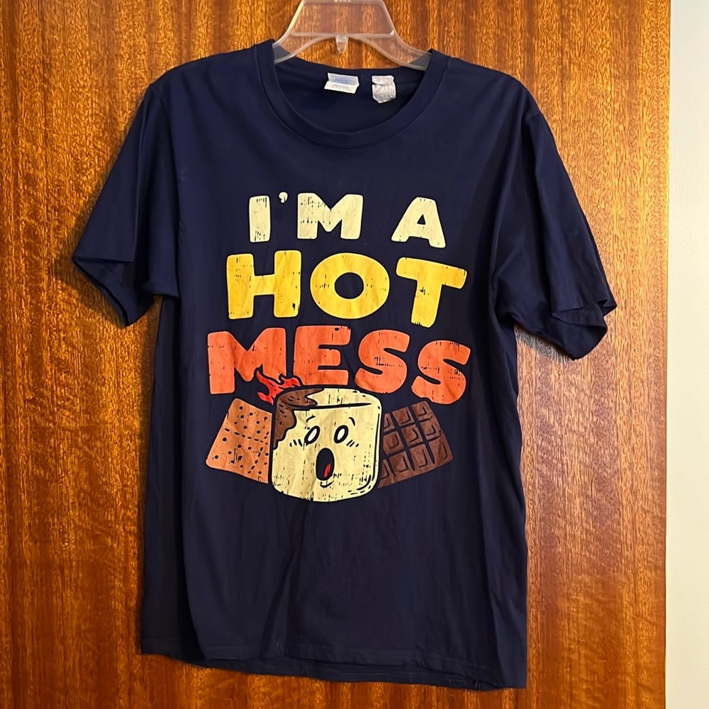 Men’s tee, navy color